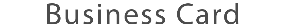 Bussiness Card